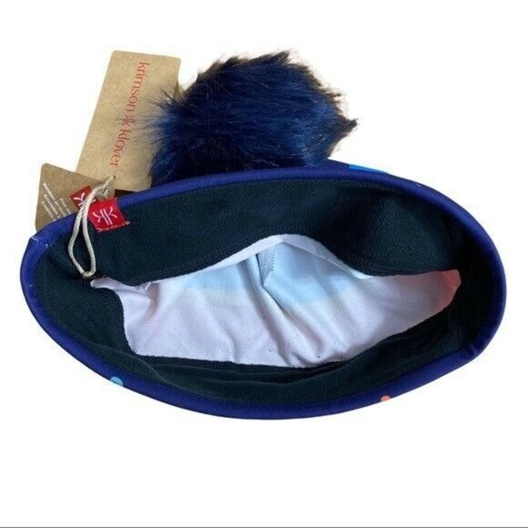 Krimson Klover HAT Peace Love Ski Pompom Beanie Après-ski Removable Pom - Picture 7 of 12